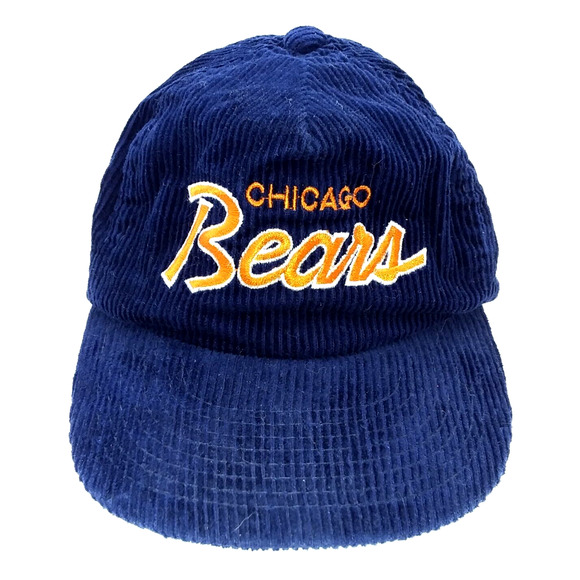 Chicago Bears Hat Cap Corduroy MacGregor Sports Specialties One Size Fits Most - Picture 1 of 7